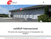 Tablet Screenshot of nagrup.com